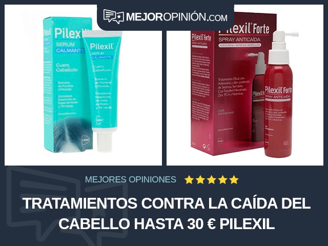 Tratamientos contra la caída del cabello Hasta 30 € Pilexil