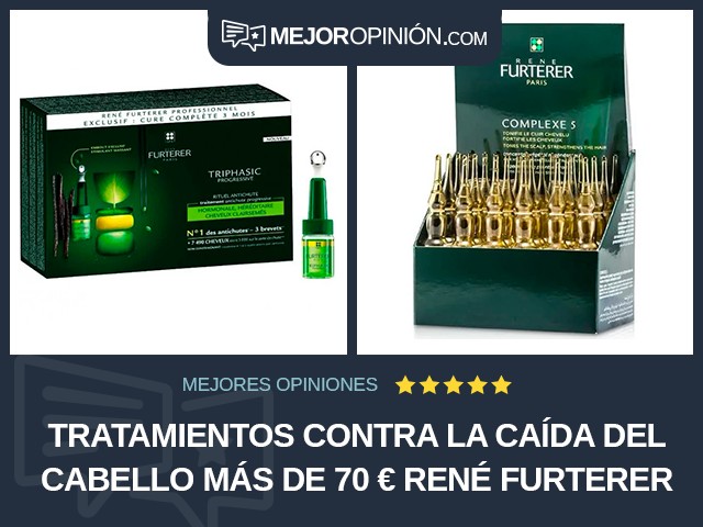 Tratamientos contra la caída del cabello Más de 70 € René Furterer