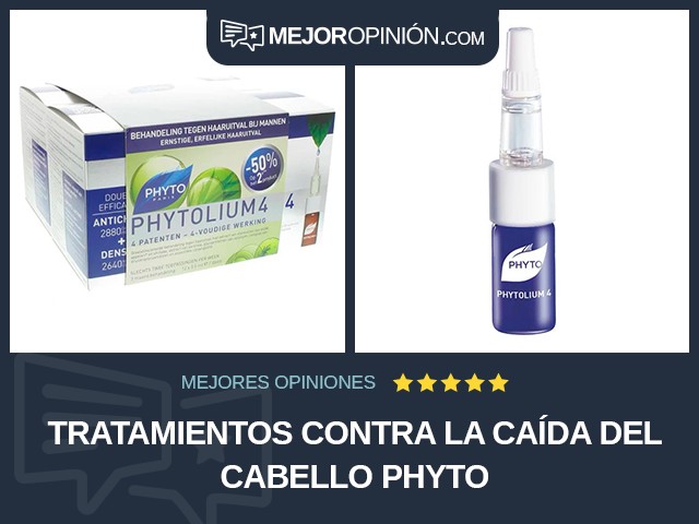 Tratamientos contra la caída del cabello PHYTO