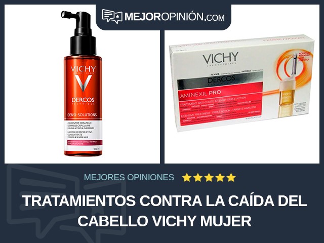 Tratamientos contra la caída del cabello Vichy Mujer
