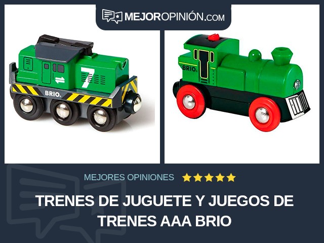 Trenes de juguete y juegos de trenes AAA BRIO