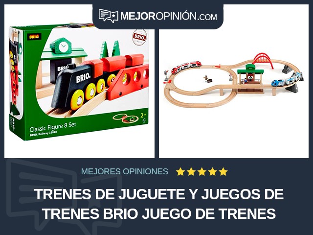 Trenes de juguete y juegos de trenes BRIO Juego de trenes