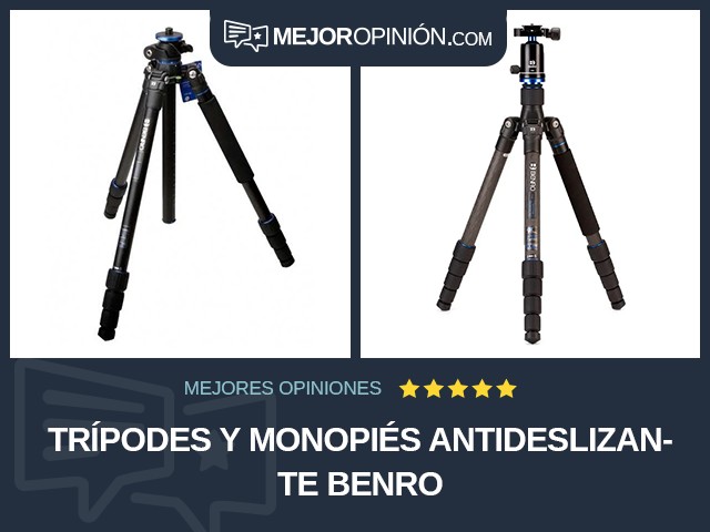 Trípodes y monopiés Antideslizante BENRO