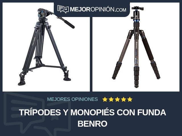 Trípodes y monopiés Con funda BENRO