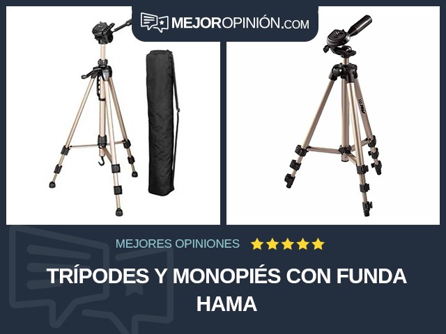 Trípodes y monopiés Con funda Hama