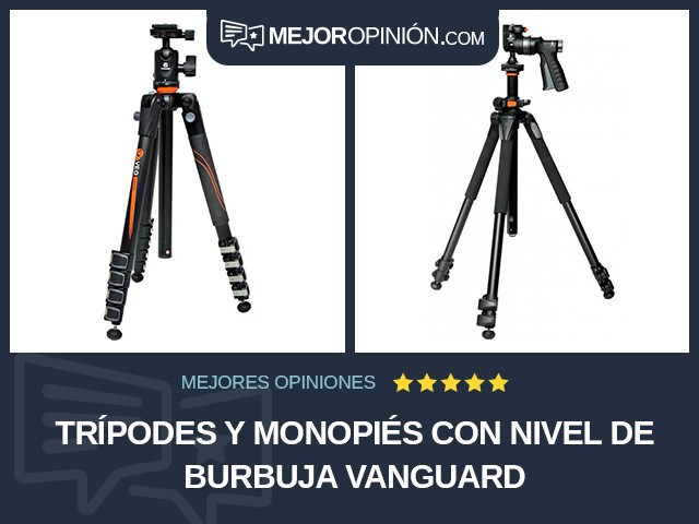 Trípodes y monopiés Con nivel de burbuja Vanguard