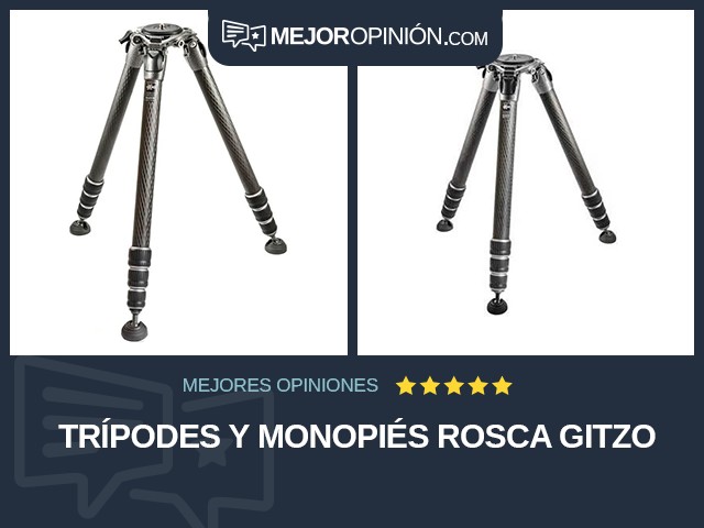 Trípodes y monopiés Rosca Gitzo