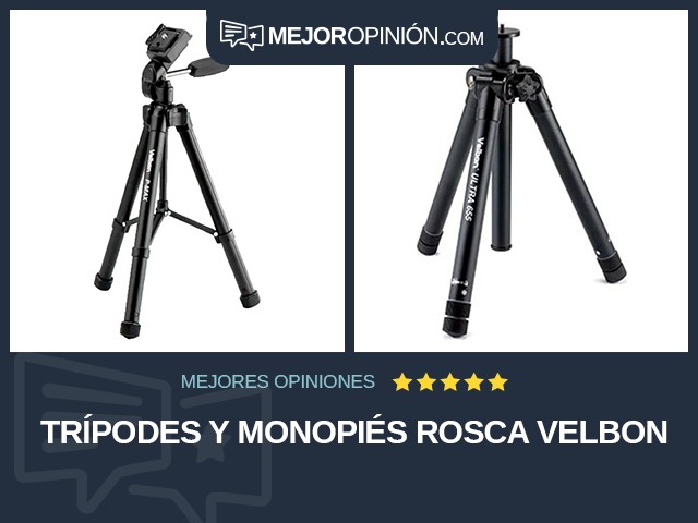 Trípodes y monopiés Rosca Velbon