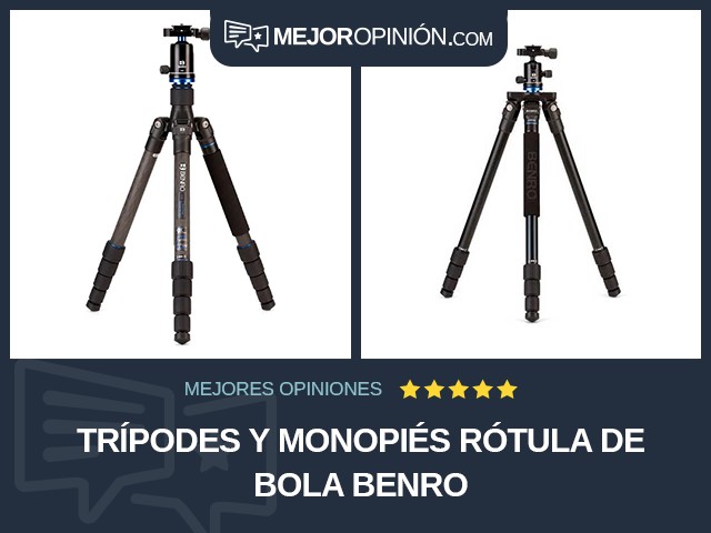 Trípodes y monopiés Rótula de bola BENRO