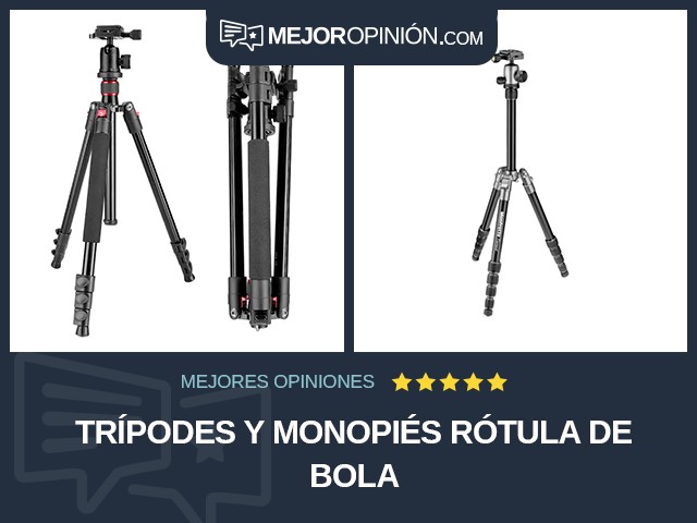 Trípodes y monopiés Rótula de bola