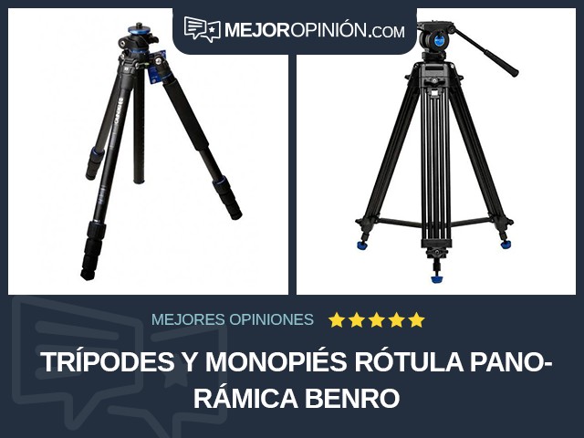 Trípodes y monopiés Rótula panorámica BENRO