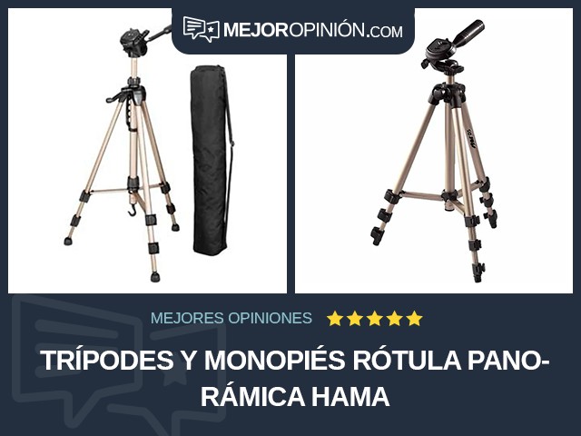Trípodes y monopiés Rótula panorámica Hama