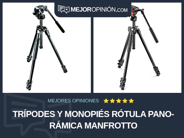 Trípodes y monopiés Rótula panorámica Manfrotto