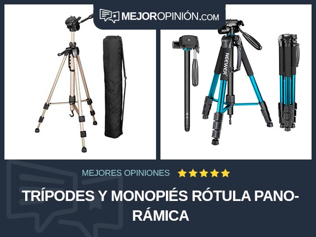 Trípodes y monopiés Rótula panorámica