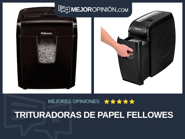 Trituradoras de papel Fellowes