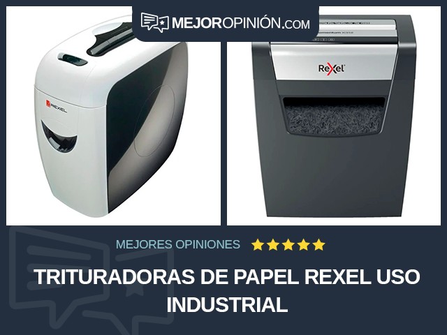 Trituradoras de papel Rexel Uso industrial