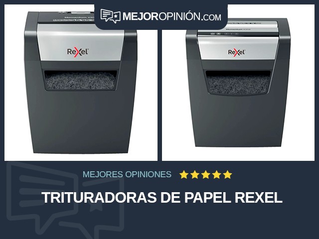 Trituradoras de papel Rexel