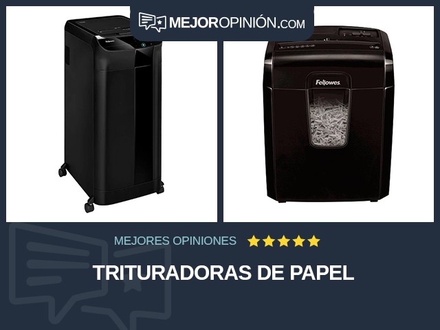 Trituradoras de papel