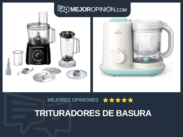 Trituradores de basura