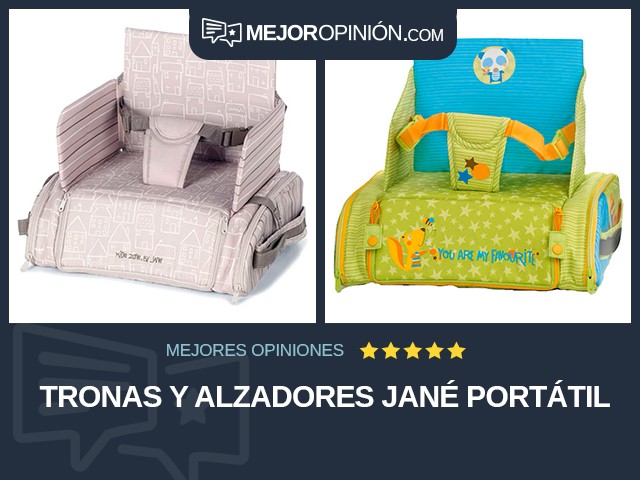 Tronas y alzadores Jané Portátil