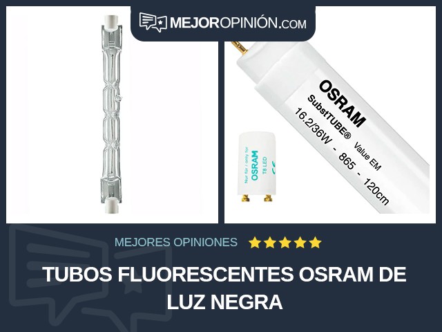 Tubos fluorescentes OSRAM De luz negra