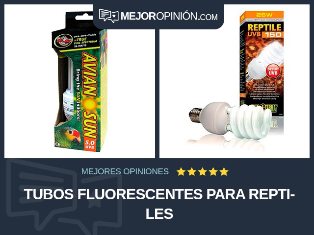 Tubos fluorescentes Para reptiles