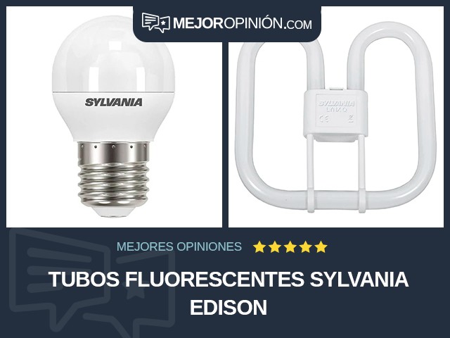 Tubos fluorescentes Sylvania Edison