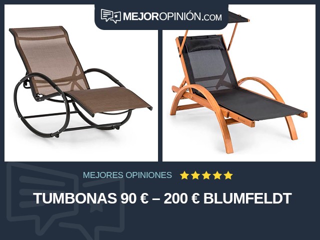 Tumbonas 90 € – 200 € Blumfeldt