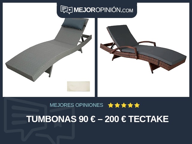 Tumbonas 90 € – 200 € TecTake