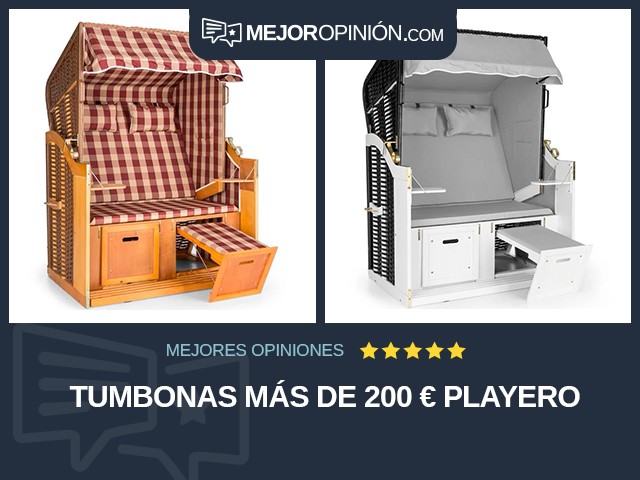 Tumbonas Más de 200 € Playero