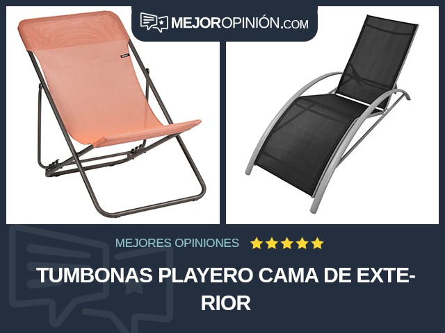 Tumbonas Playero Cama de exterior