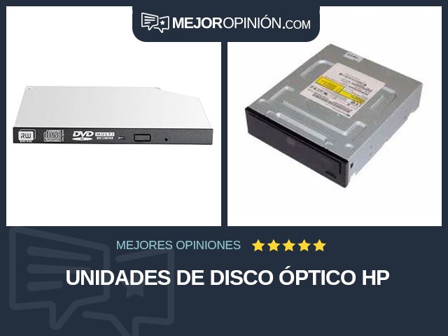Unidades de disco óptico HP