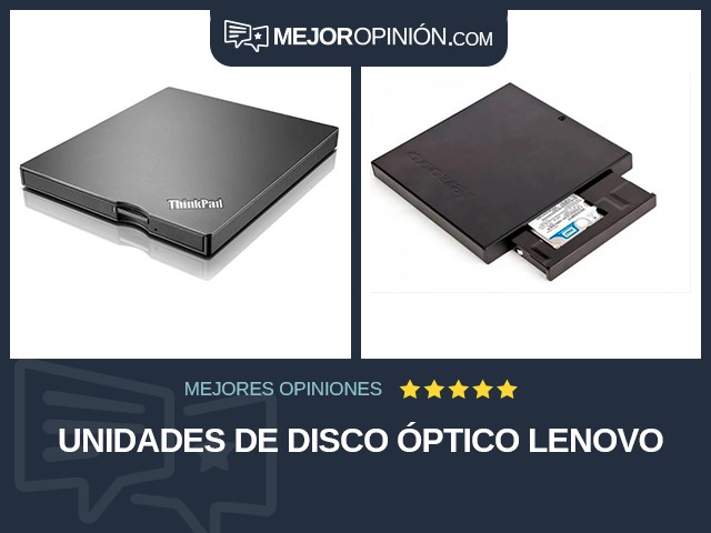 Unidades de disco óptico Lenovo