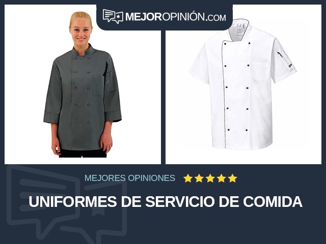 Uniformes de servicio de comida