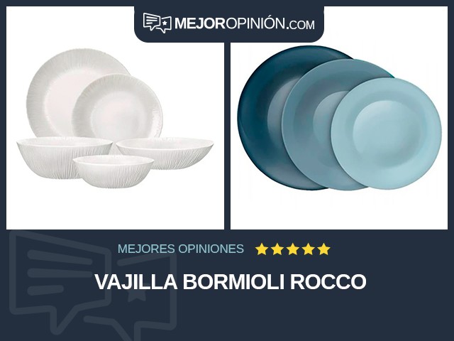 Vajilla Bormioli Rocco