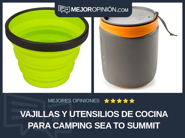 Vajillas y utensilios de cocina para camping Sea to Summit