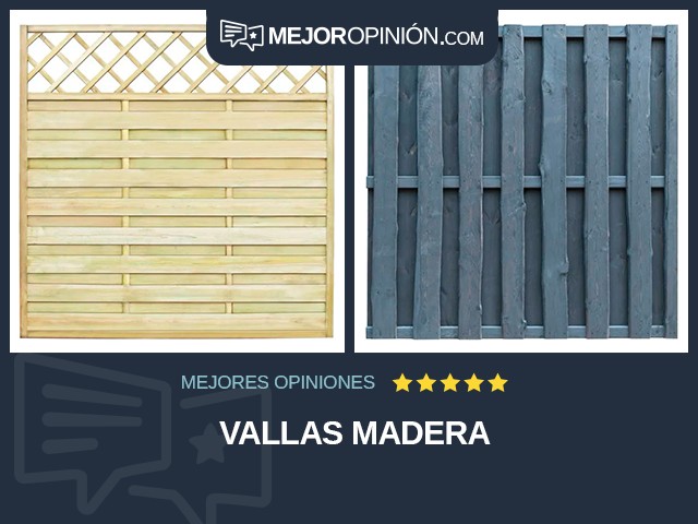 Vallas Madera