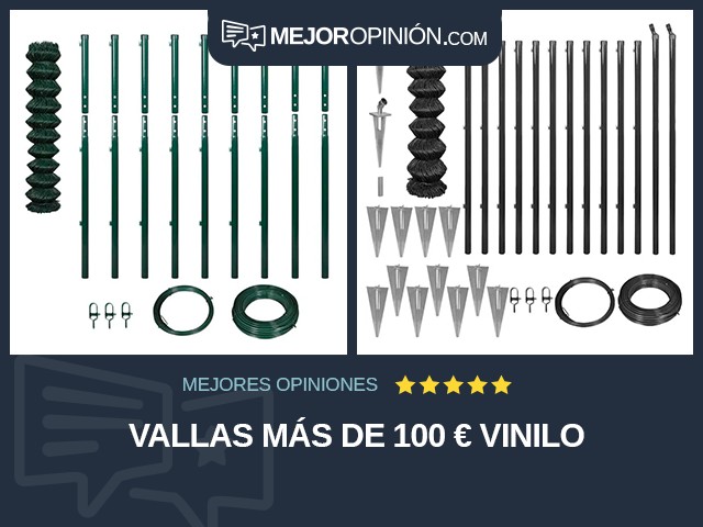 Vallas Más de 100 € Vinilo