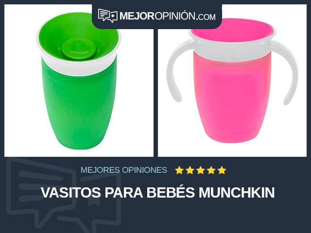 Vasitos para bebés Munchkin