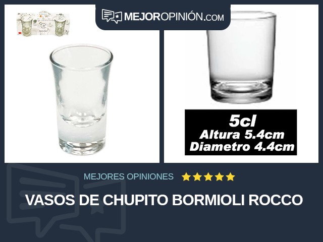 Vasos de chupito Bormioli Rocco