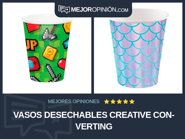 Vasos desechables Creative Converting