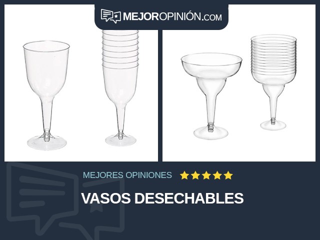 Vasos desechables