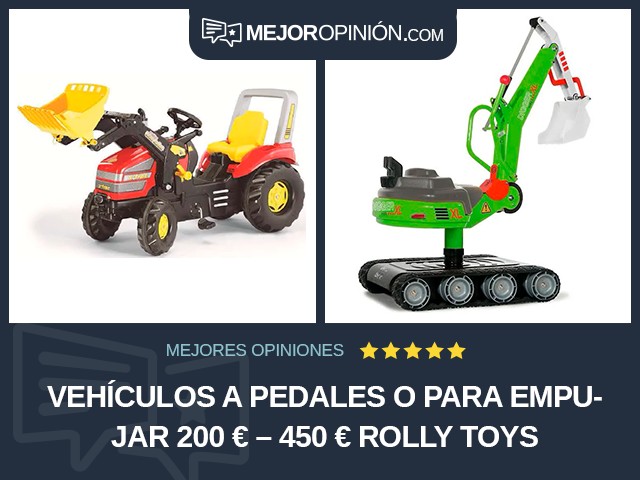 Vehículos a pedales o para empujar 200 € – 450 € rolly toys