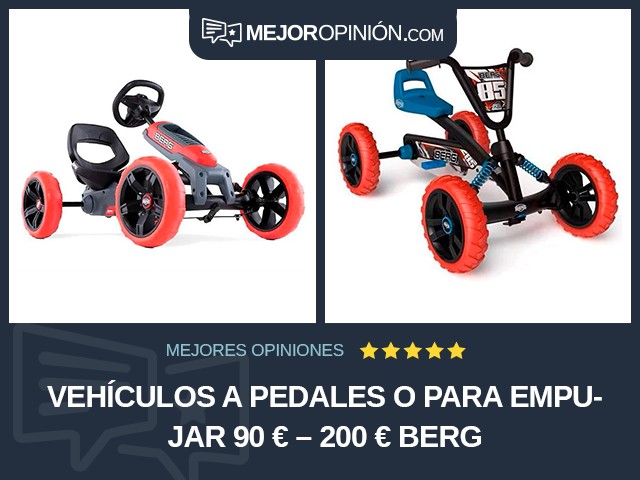 Vehículos a pedales o para empujar 90 € – 200 € BERG