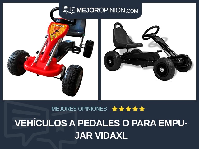 Vehículos a pedales o para empujar vidaXL