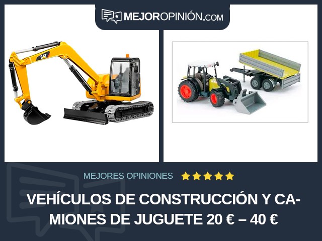 Vehículos de construcción y camiones de juguete 20 € – 40 € Bruder