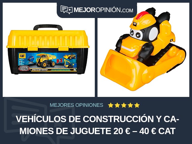 Vehículos de construcción y camiones de juguete 20 € – 40 € CAT