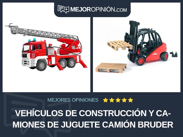 Vehículos de construcción y camiones de juguete Camión Bruder