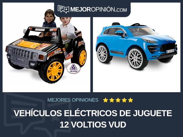 Vehículos eléctricos de juguete 12 voltios VUD
