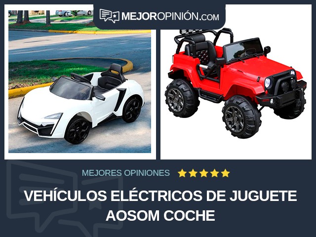 Vehículos eléctricos de juguete Aosom Coche